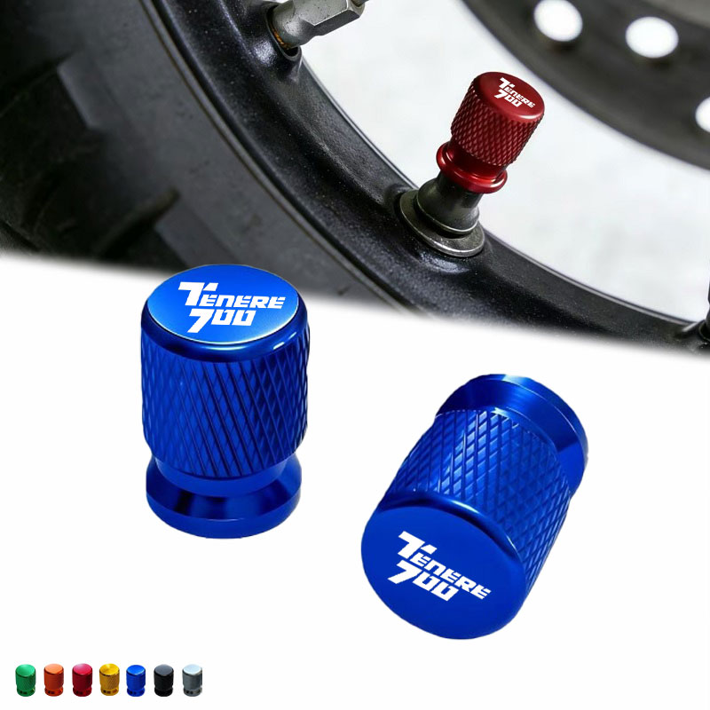 Motorcycle Valve Cover - 2PCS Motorcycle Aluminum For YAMAHA TENERE700