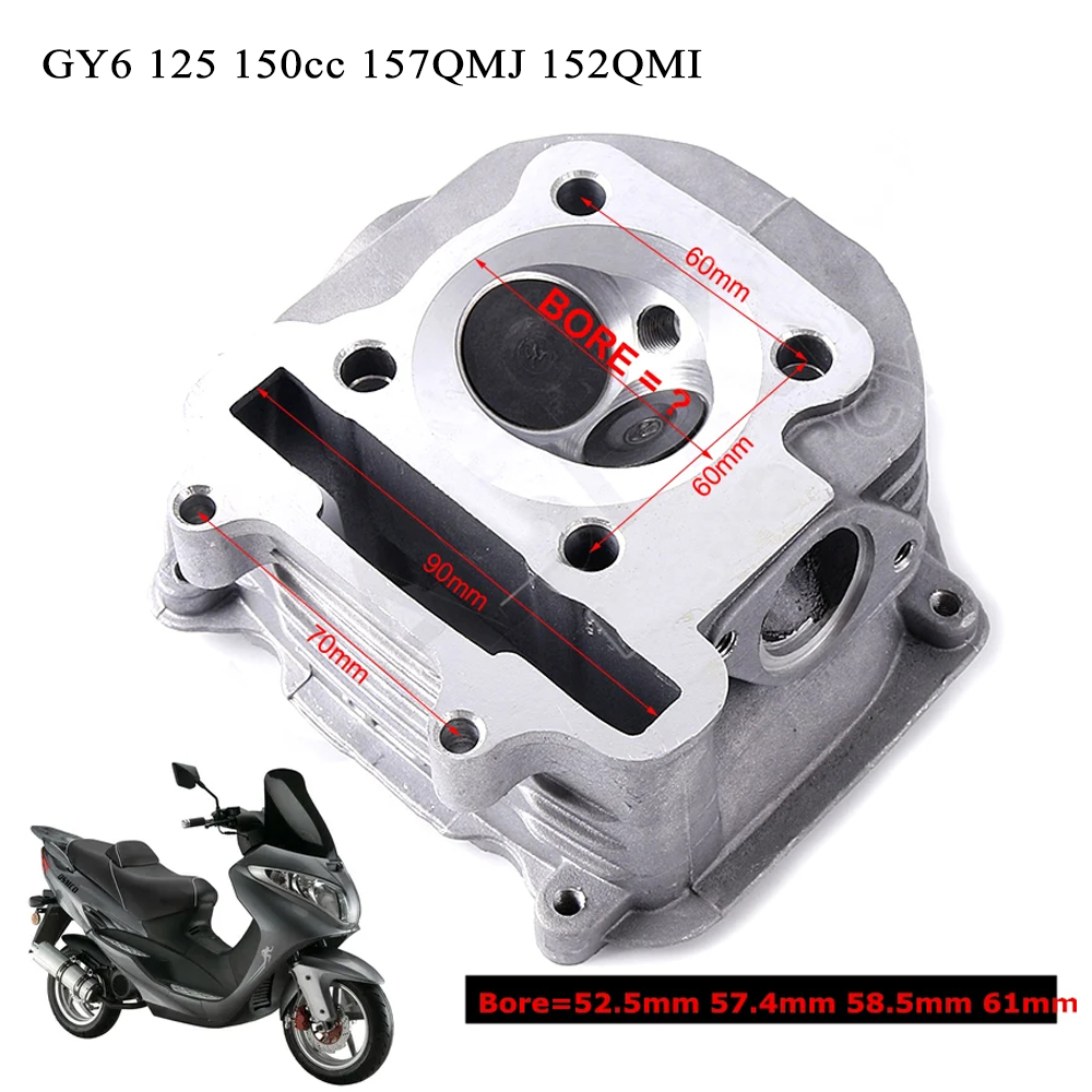 Engine Parts Motorcycle - GY6 Cylinder Head Motorcycle Parts GY6
