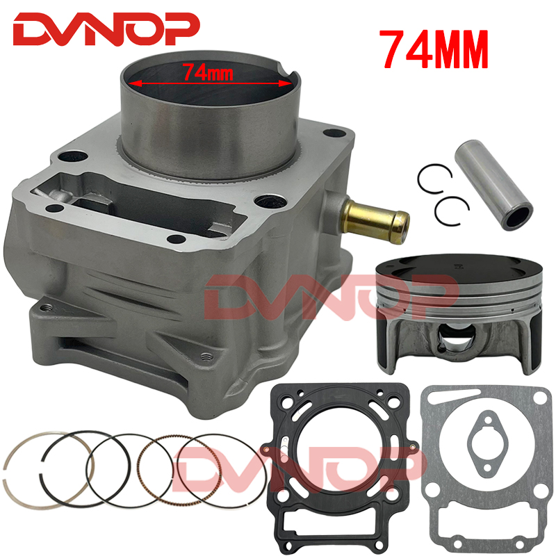 Motorcycle 74mm Bore Cylinder  - Motorcycle Engine Kit ulasan dan harga